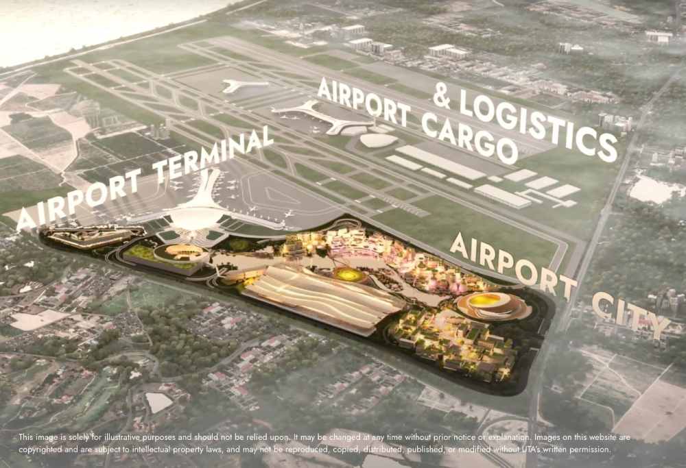 โครงการพัฒนาสนามบินอู่ตะเภา ที่มาของภาพ https://www.uta.co.th/airport-airportcity/the-city